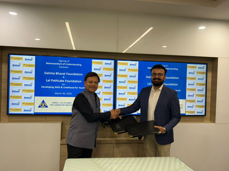 Dalmia Bharat Foundation and Lal Pathlabs Foundation Partner to Launch ‘DIKSHa – LPL Academy for Laboratory Medicine’ decoding=