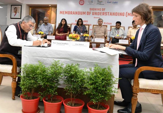 indian-railways-gati-shakti-vishwavidyalaya-vadodara-and-airbus-sign-mou