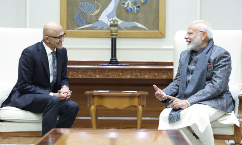chairman-and-ceo-of-microsoft-satya-nadella-meets-prime-minister-shri-narendra-modi