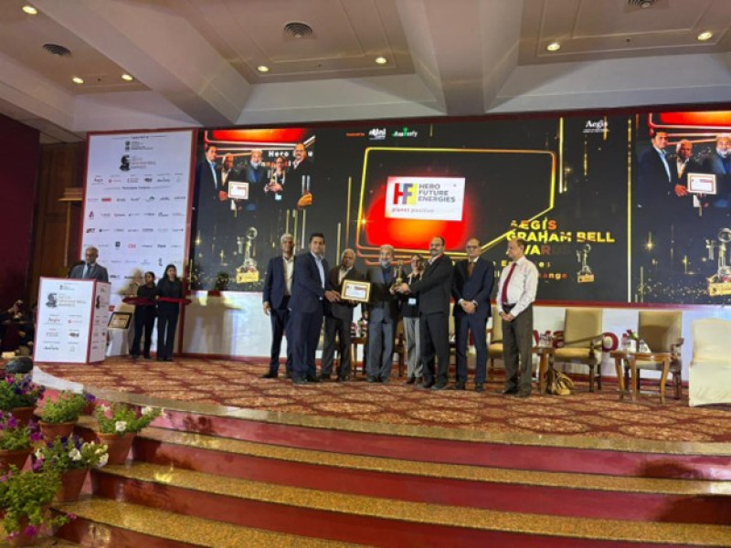 Hero Future Energies’ Green Hydrogen Project for Industrial Decarbonization Recognized at Aegis Graham Bell Awards decoding=