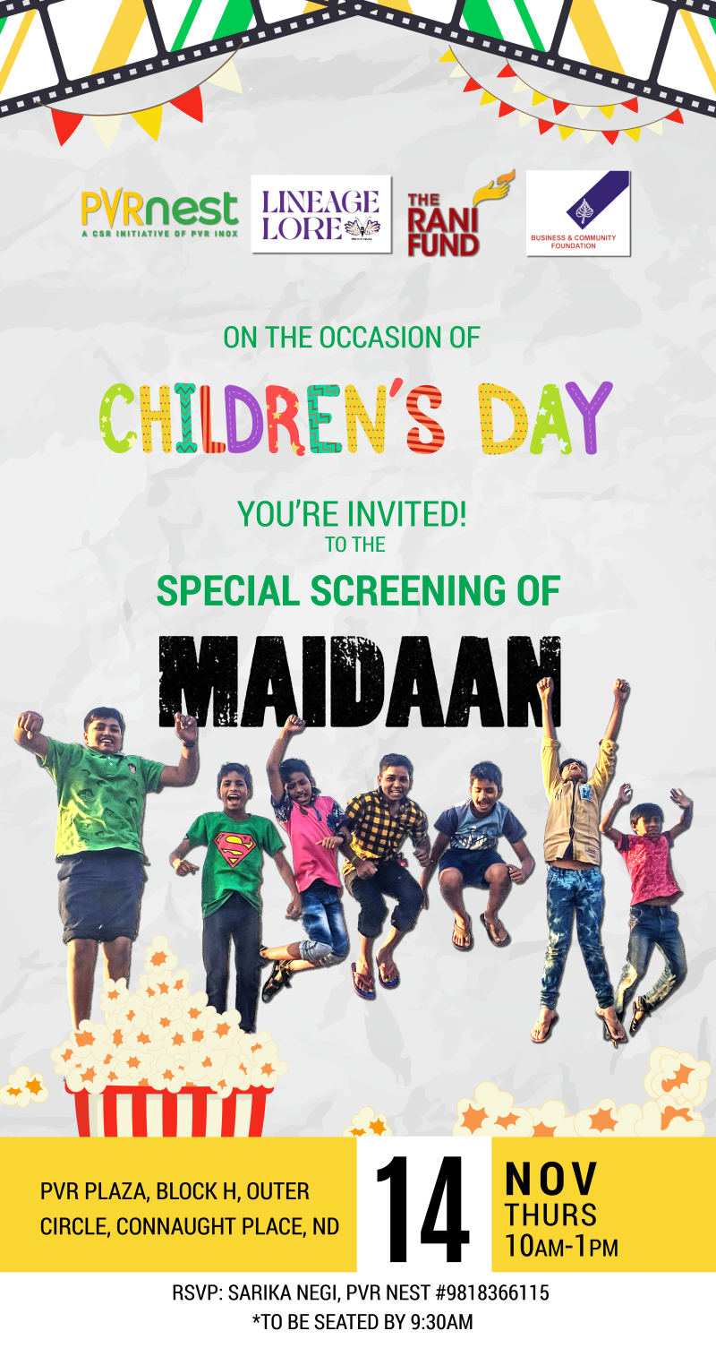 pvr-nest-hosts-special-childrens-day-screening-for-children-from-delhis-youth-support-centres