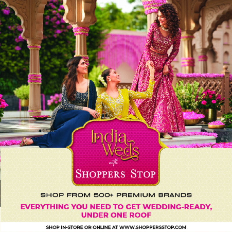 shoppers-stop-launches-its-glamorous-new-wedding-collection-under-india-weds-with-shoppers-stop