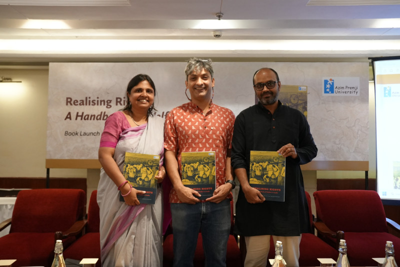 Azim Premji University Launches Realising Rights: A Handbook of Welfare in India decoding=