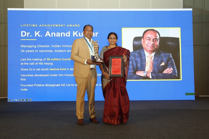 Dr. K. Anand Kumar, Managing Director, Indian Immunologicals Limited, Conferred with FABA Lifetime Achievement Award decoding=