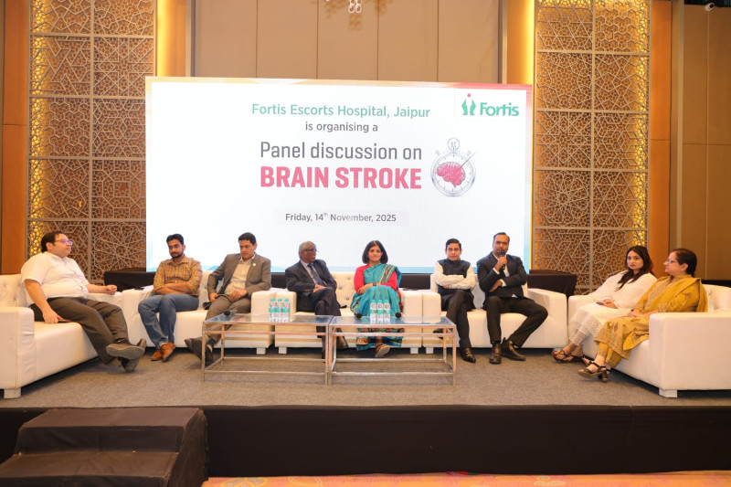 Fortis Escorts Hospital, Jaipur hosts panel discussion on ‘Brain Stroke’ to raise awareness on India’s rising stroke burden decoding=