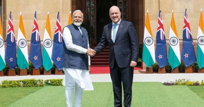 india-and-new-zealand-conclude-free-trade-agreement-negotiations-a-new-generation-trade-pact-focused-on-tariffs-investment-agricultural-productivity-and-talent-for-viksit-bharat-2047