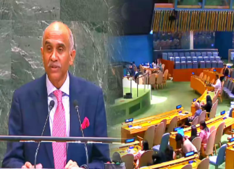 India Rebukes Pakistan at UN, Reasserts Kashmir as Internal Matter decoding=