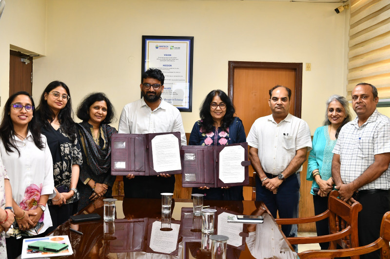 BIMTECH Advances Zero-Plastic Waste Campus movement with Bisleri International 's 'Bottles for Change' CSR Initiative decoding=