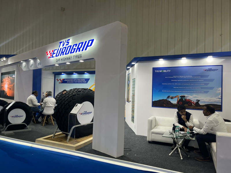 tvs-eurogrip-exhibits-latest-construction-range-of-tyres-at-excon-2023