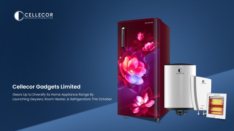 cellecor-gadgets-limited-expands-home-appliances-portfolio-with-launches-of-refrigerators-geysers-and-room-heaters-this-october