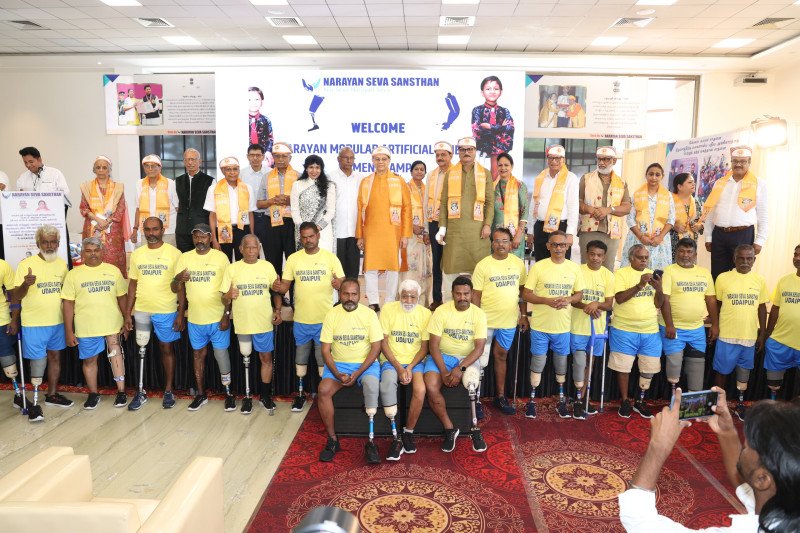 Narayan Seva Sansthan Strengthens National Outreach Through Free Prosthetic Limb and Caliper Fitment Camps Across Six Cities, Reaches Over 3,300 Persons with Disabilities decoding=