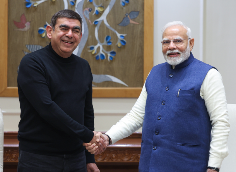 indian-entrepreneur-vishal-sikka-meets-prime-minister