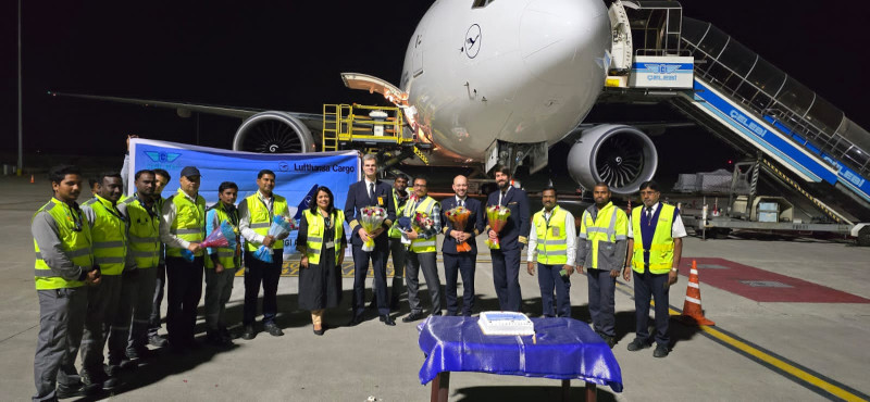 lufthansa-cargo-resumes-freighter-operations-in-hyderabad-sustains-celebi-india-partnership