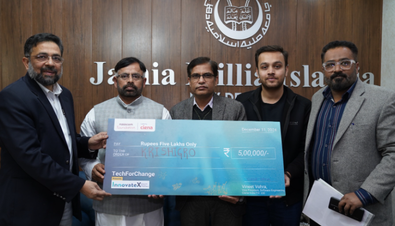jmis-cie-supported-startup-krishigro-wins-techforchange-2024-competition-organized-by-nasscom-foundation-and-ciena