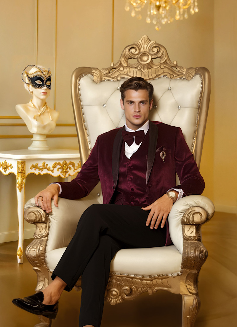Louis Philippe Presents 'The Royal Masquerade' – A Ceremonial Wardrobe for Modern Men decoding=
