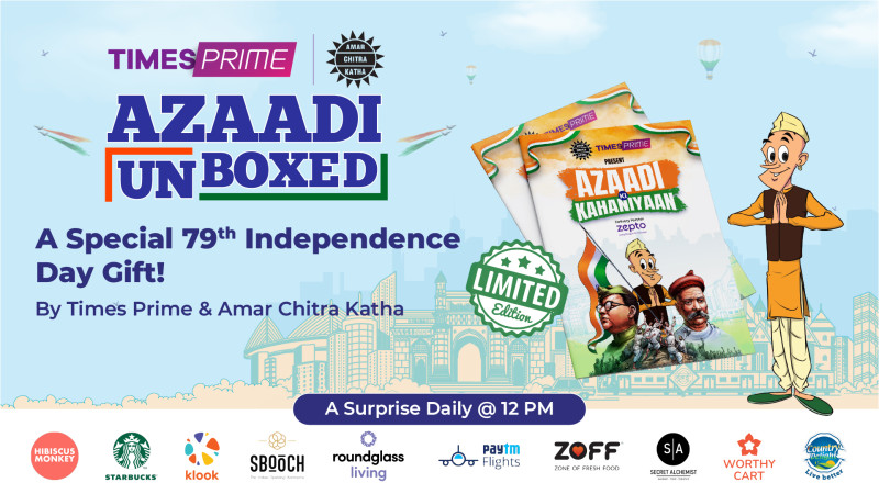 times-prime-launches-azaadi-unboxed-10-day-independence-day-celebration-in-association-with-amar-chitra-katha-and-tinkle