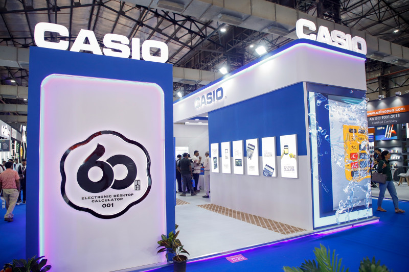 Casio India Showcases legacy of innovation and unveils colorful calculator range at Paperworld Mumbai 2026 decoding=