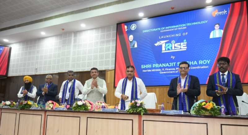 Tripura Deepens Startup Push with T-RISE Portal, MoUs with HDFC Bank, Amazon and Zoho decoding=