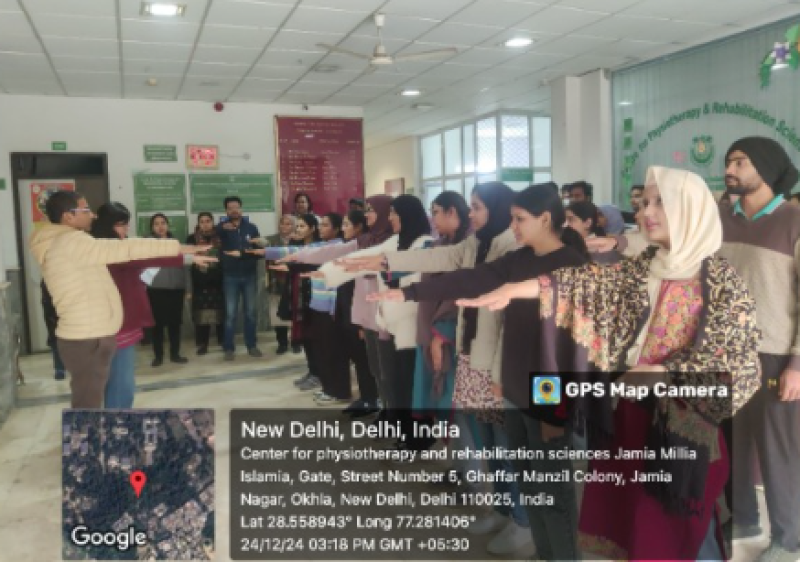 CPRS, JMI Organises Special Session to Celebrate “FIT INDIA MOVEMENT” decoding=