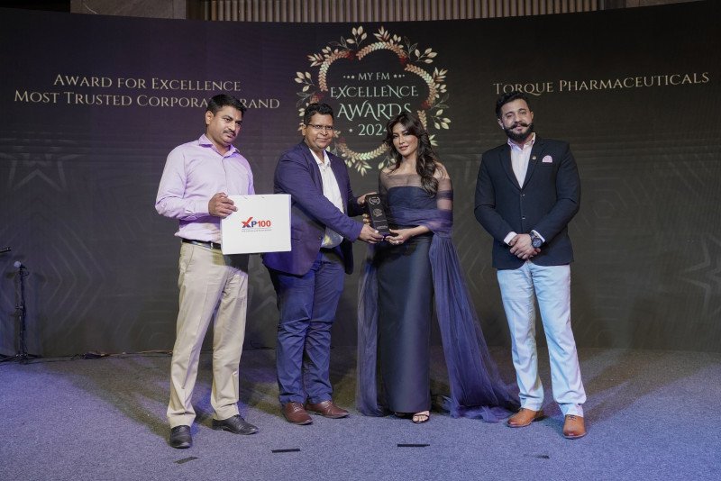 torque-pharma-honoured-with-my-fm-excellence-award-for-most-trusted-corporate-brand-torque-pharma-in-the-pharmaceutical-category