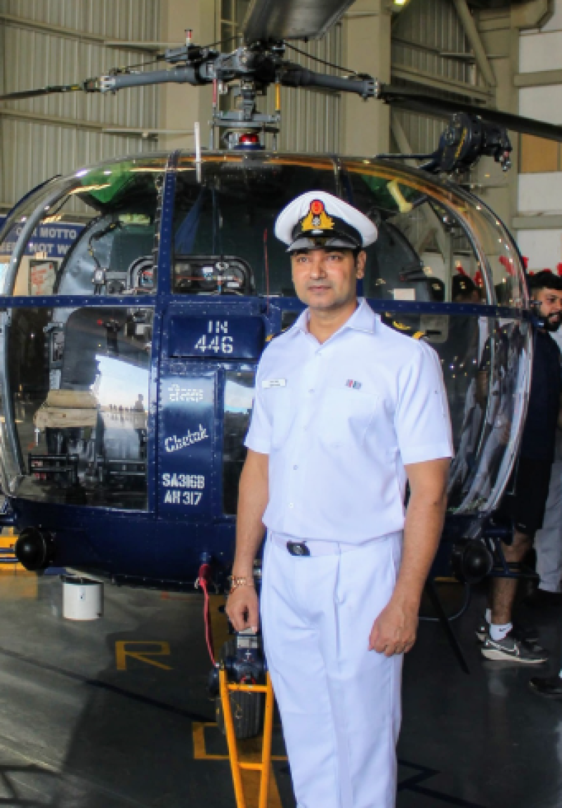 JMI School Lecturer and ANO(JD) Navy participated in a 12-day Sea Training Camp at the Naval Dockyard Mumbai decoding=