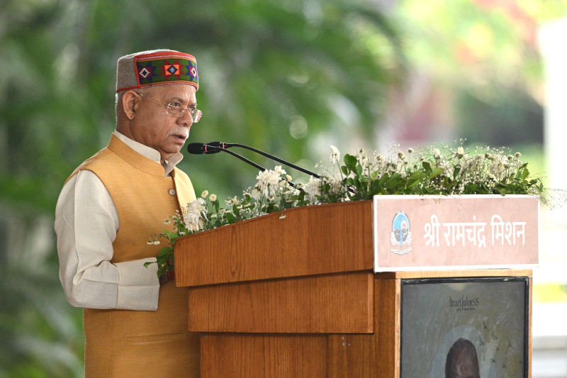 Shabad Kirtan and meditation unite people of all faiths at Kanha Shanti Vanam on the 350th martyrdom year of Guru Tegh Bahadur ji decoding=