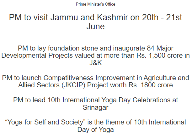 pm-to-lay-foundation-stone-and-inaugurate-84-major-developmental-projects-valued-at-more-than-rs-1500-crore-in-jk