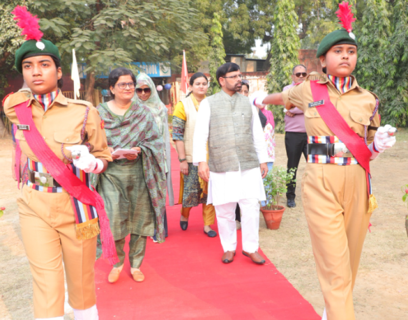 Annual Sports Day Celebration at Jamia Girls Sr. Sec School