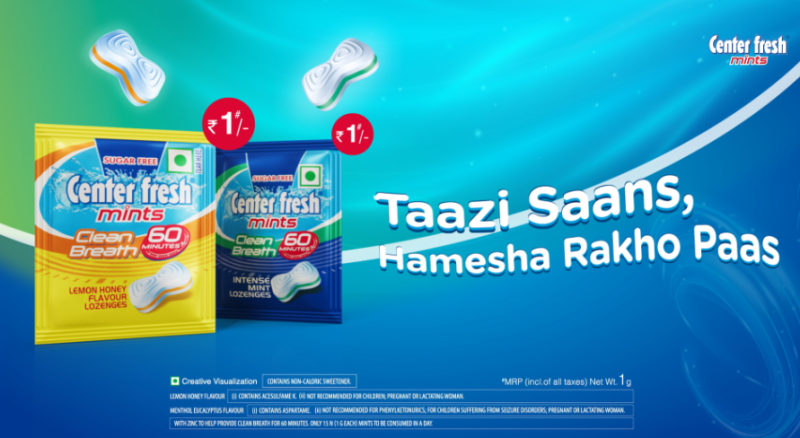 center-fresh-introduces-lemon-honey-flavor-in-mints-with-60-mins-clean-breath