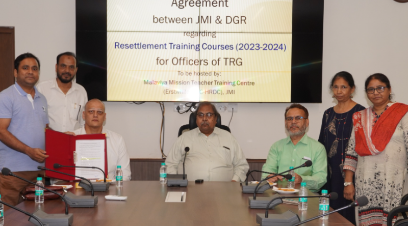 jmi-signs-agreement-with-dgr-ministry-of-defence-to-provide-training-courses-for-officers