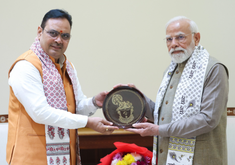 rajasthan-chief-minister-meets-prime-minister-in-new-delhi