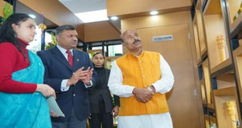 Souvenir Sales Centre Inaugurated at Dr. Ambedkar International Centre decoding=