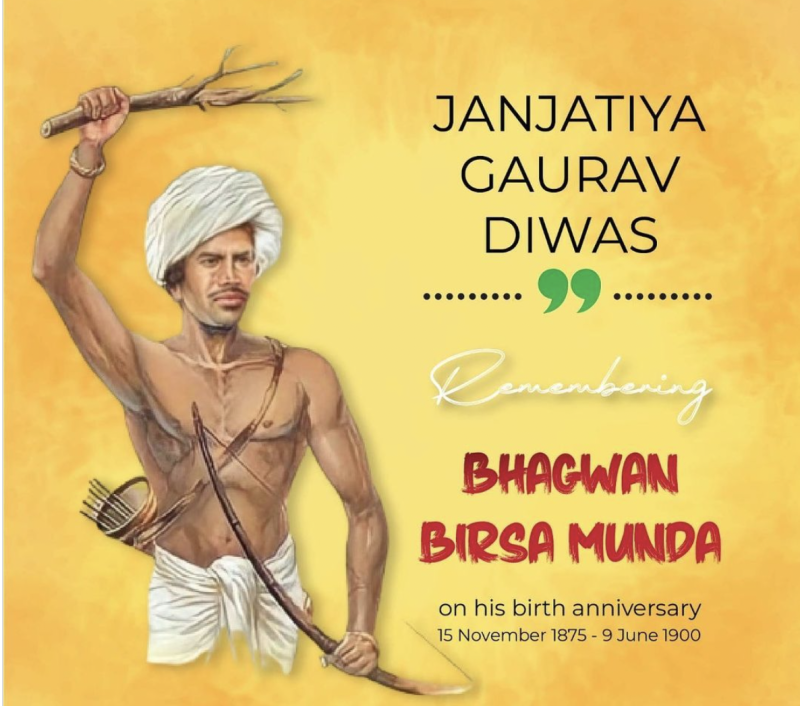 10000-my-bharat-youth-volunteers-to-join-padayatra-honouring-bhagwan-birsa-munda