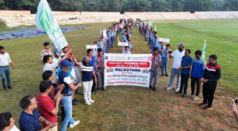 vigilance-department-of-rinl-organises-walkathon-at-visakhapatnam-steel-plant-as-part-of-vigilance-awareness-week-2024-at-visakhapatnam-steel-plan