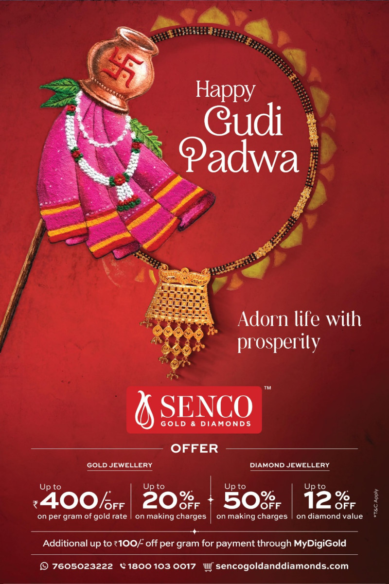 Senco Gold & Diamonds Celebrates Gudi Padwa with Festive Jewellery Pieces and Exclusive Offers decoding=