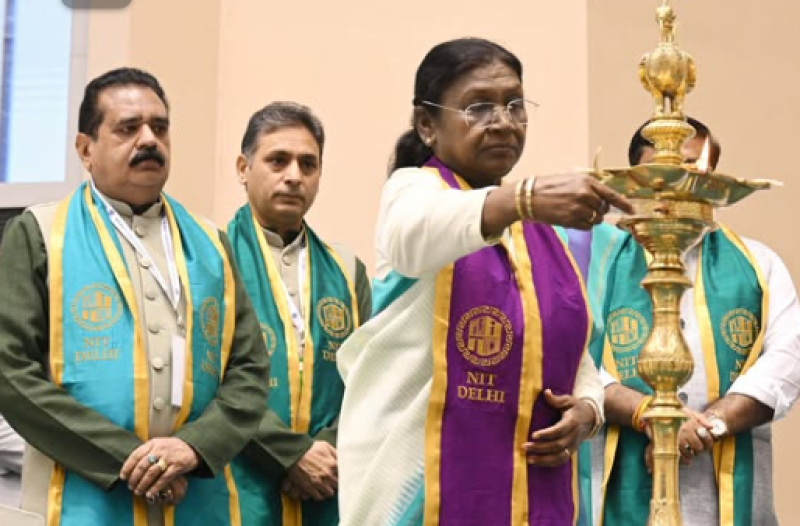 President of India Graces NIT Delhi Convocation; Urges Students to Drive Social Impact Through Innovation decoding=