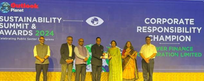 pfc-receives-csr-champion-award-at-outlook-planet-sustainability-summit-awards-2024