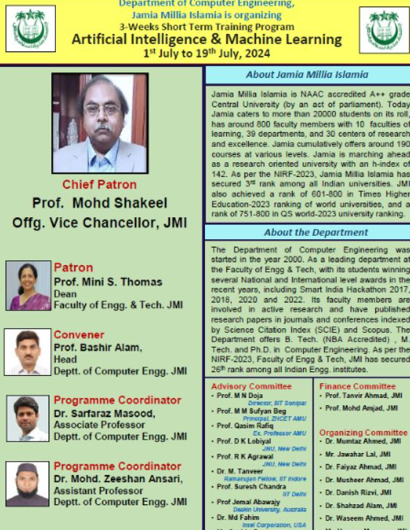 jmi-to-offer-short-term-training-programme-on-artificial-intelligence-and-machine-learning
