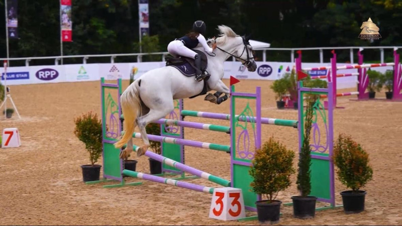 niharika-singhania-shines-with-podium-finish-at-national-equestrian-premier-league-following-international-victory