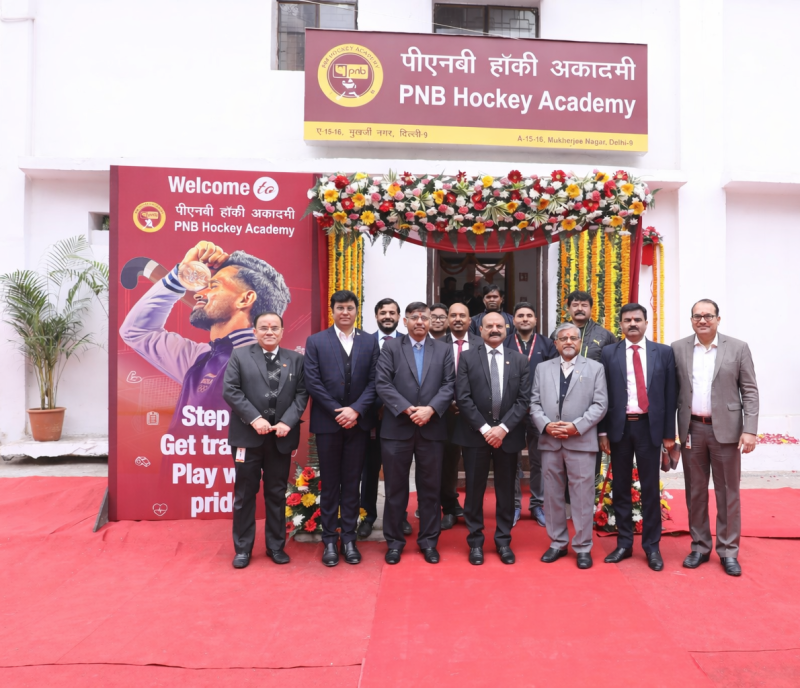 pnb-inaugurates-revamped-hockey-academy-in-delhi-reinforcing-commitment-to-sports-development