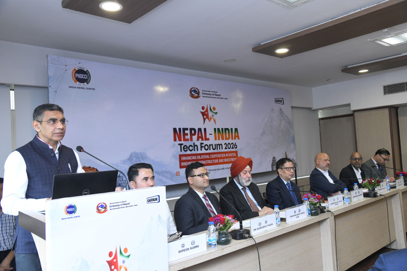 “Nepal-India Tech Forum 2026” Organised in New Delhi, for Enhancing Bilateral Cooperation in Digital Innovation, Infrastructure and Investment