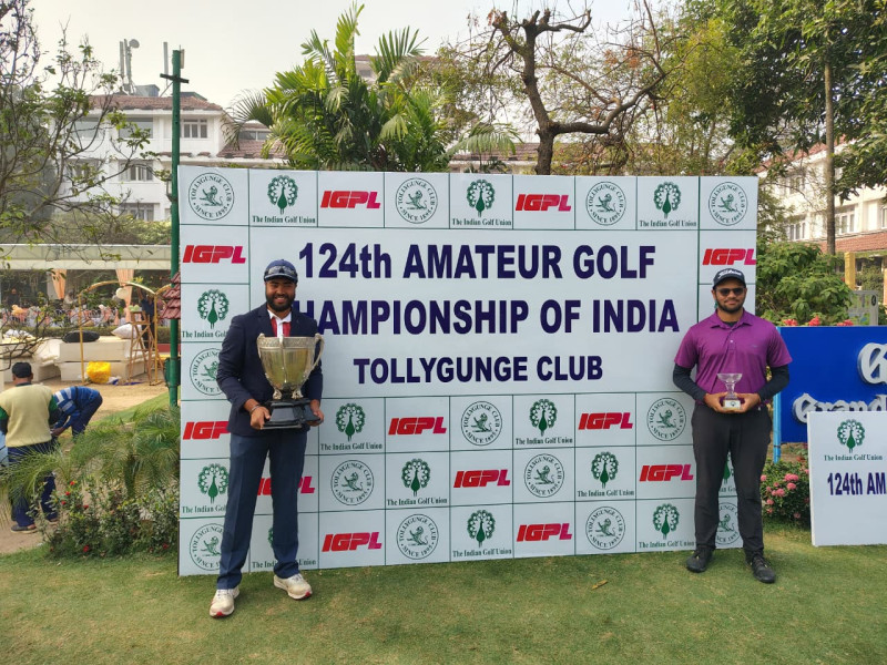Noida golfer Sukhman Singh captures IGU 124th Amateur Championship of India decoding=