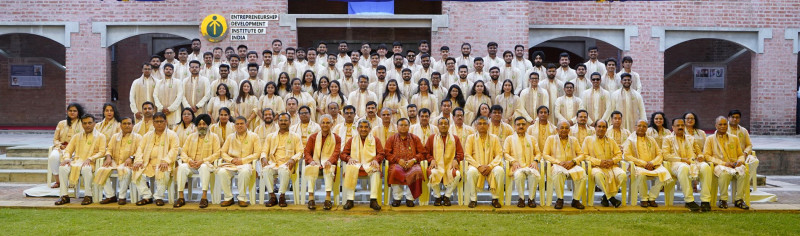 Entrepreneurship Development Institute of India (EDII) Hosts 24th Convocation;  74 Students Graduate Across Entrepreneurship Programmes