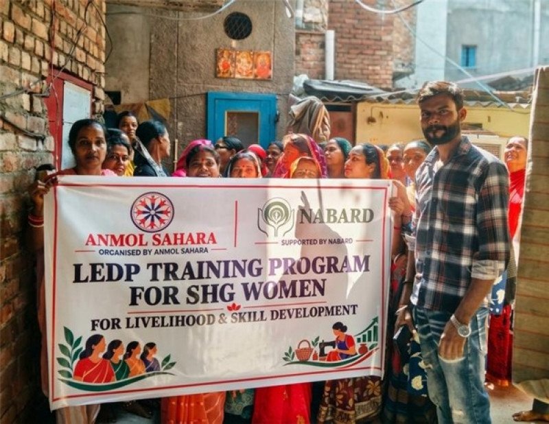 nabard-supports-21-day-livelihood-and-enterprise-development-programme-for-60-shg-women-in-delhi