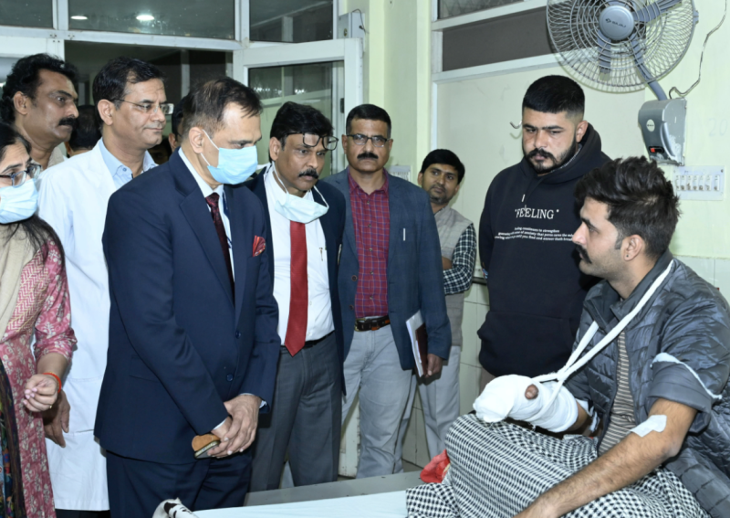 chief-secretary-inspects-sms-trauma-center-action-plan-for-road-safety-soon-trauma-care-policy-to-be-formulated-strengthening-of-trauma-centers-across-rajasthan