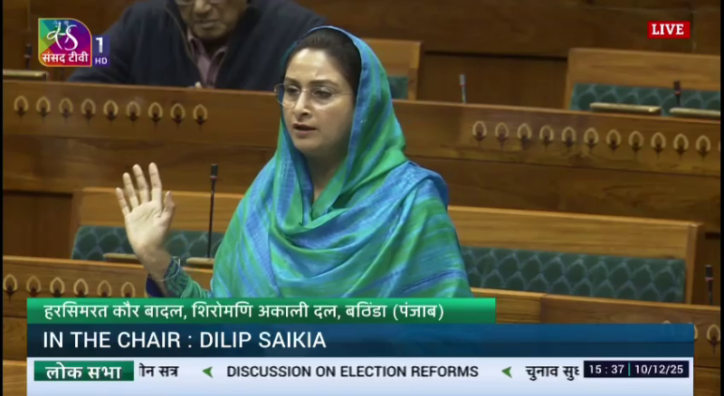 institution-of-independent-election-commission-needed-harsimrat-k-badal