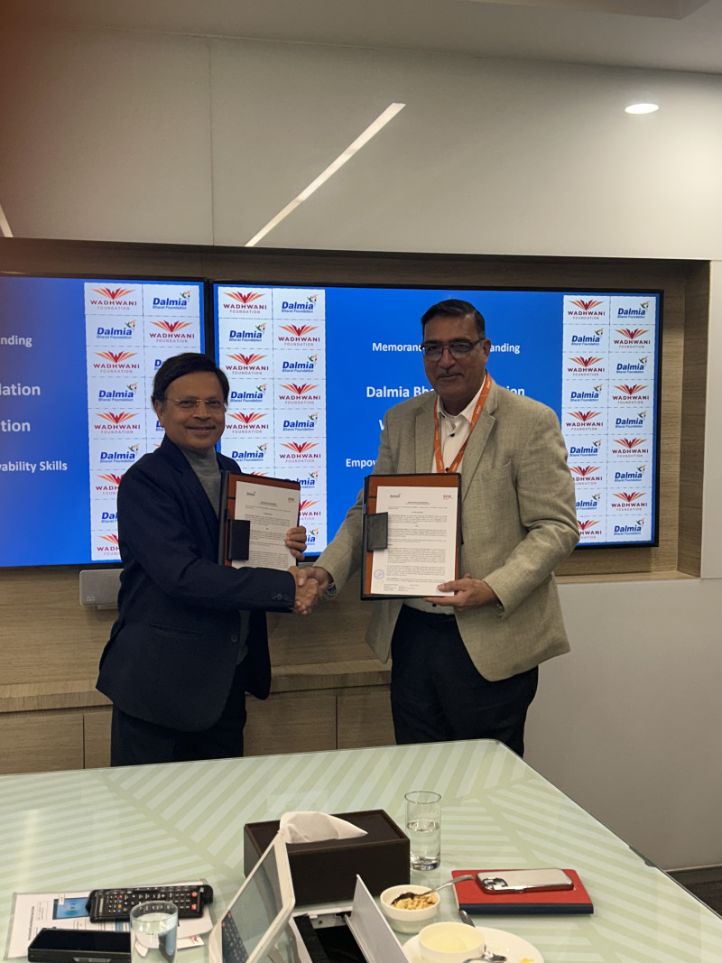 dalmia-bharat-foundation-partners-with-wadhwani-foundation-to-enhance-employability-skills-for-youth-under-diksha