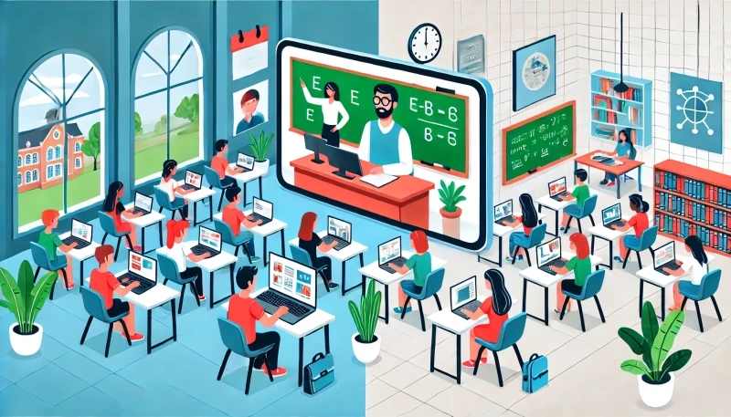 State Governments in NCR Mandate Hybrid Learning for Schools and Colleges Amid New Guidelines decoding=