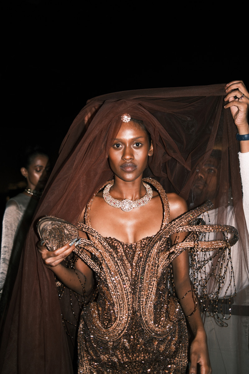Huda Beauty and Gaurav Gupta Collaborate for India Couture Week 2026 decoding=