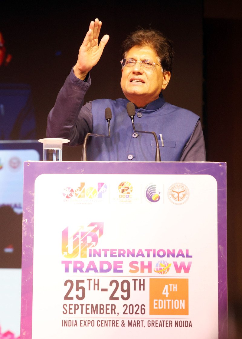 Piyush Goyal attended the special business session titled ‘Leveraging India’s Free Trade Agreements for Global Business Growth’ as Chief Guest on the third day of UPITS decoding=